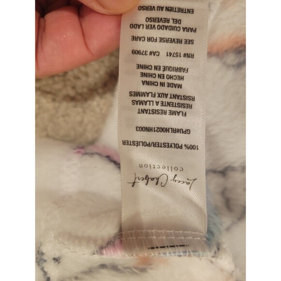 NWT HSN Lacey Chabert Kid's "Mommy+Me" Printed Short Robe Unicorns Kid Small - Picture 10 of 11